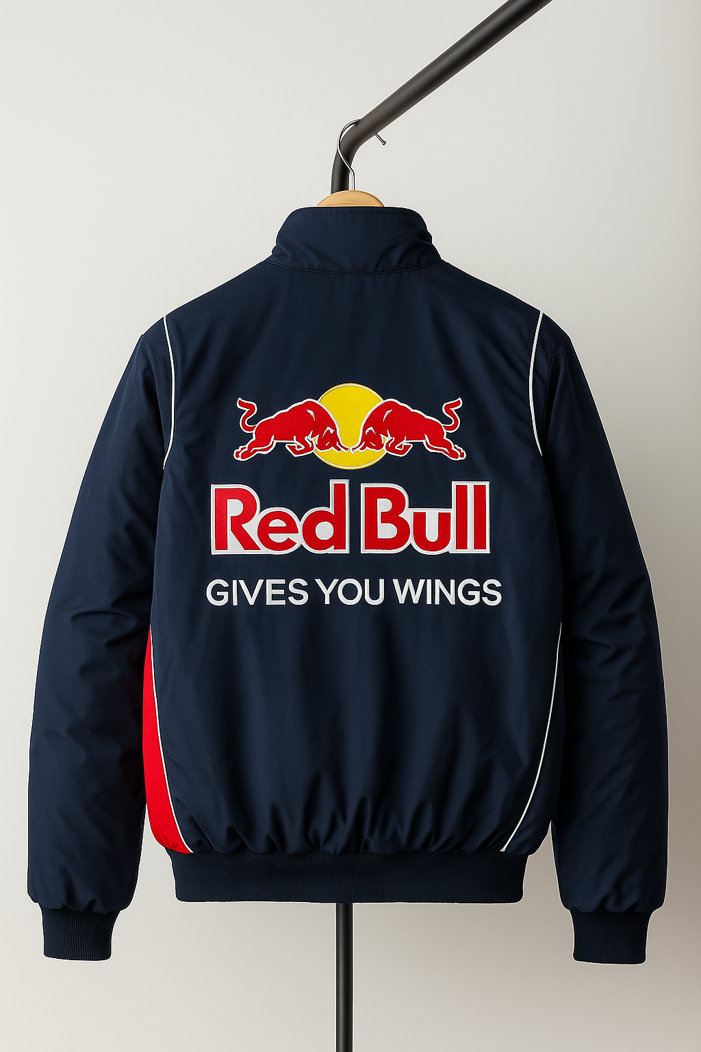 Red Bull Racing Varsity Bomber Jacket – Motorsport Streetwear Jacket