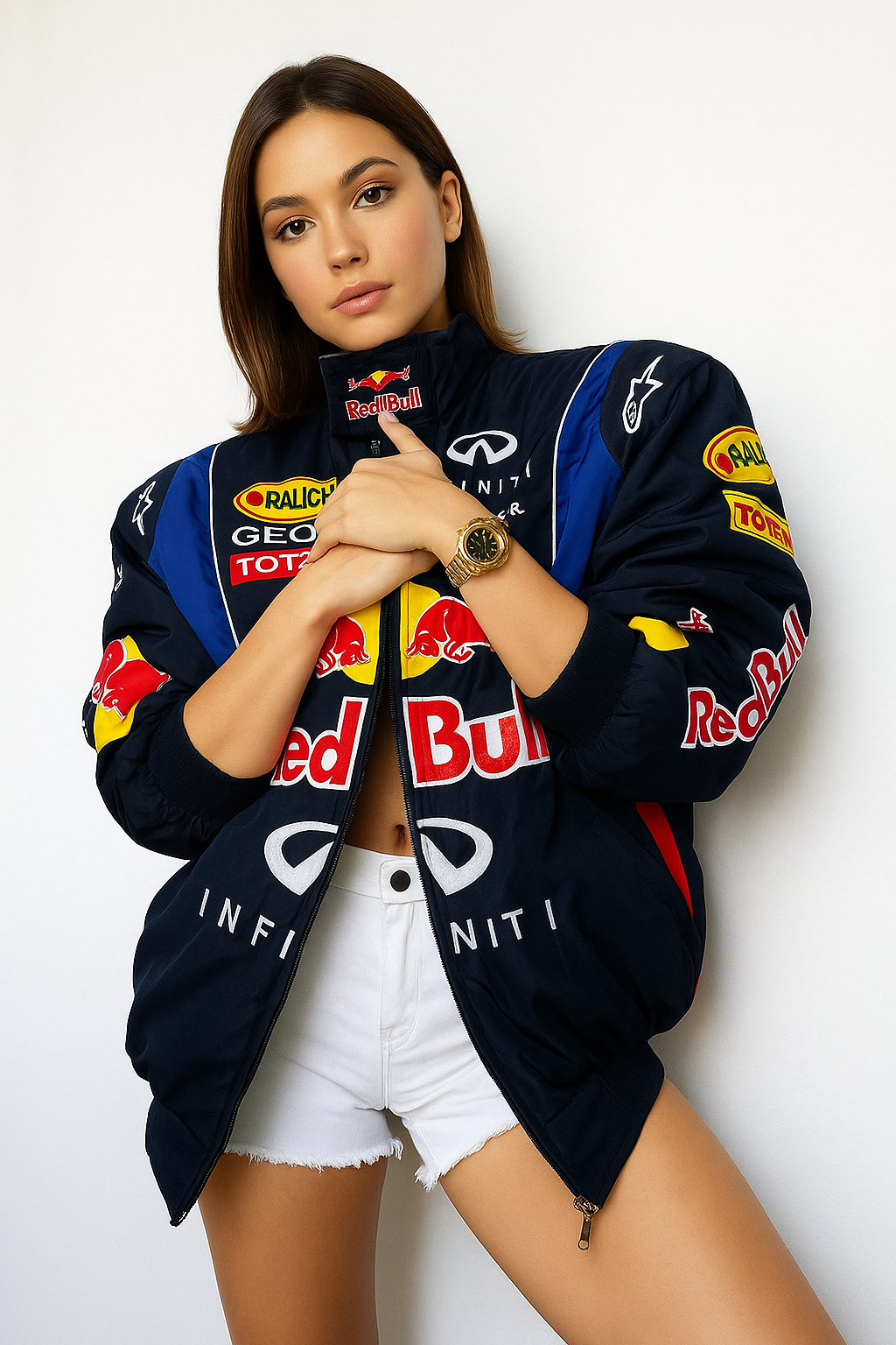 Red Bull Racing Varsity Bomber Jacket – Motorsport Streetwear Jacket