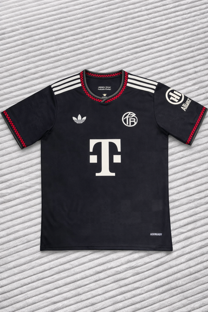 URBXN Black Street Jersey – Premium Embroidered Summer