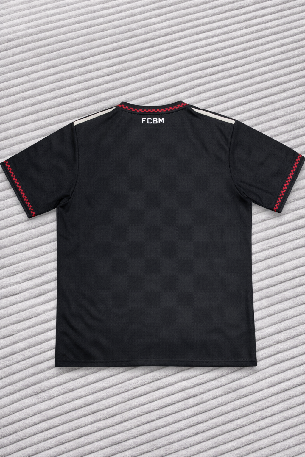URBXN Black Street Jersey – Premium Embroidered Summer