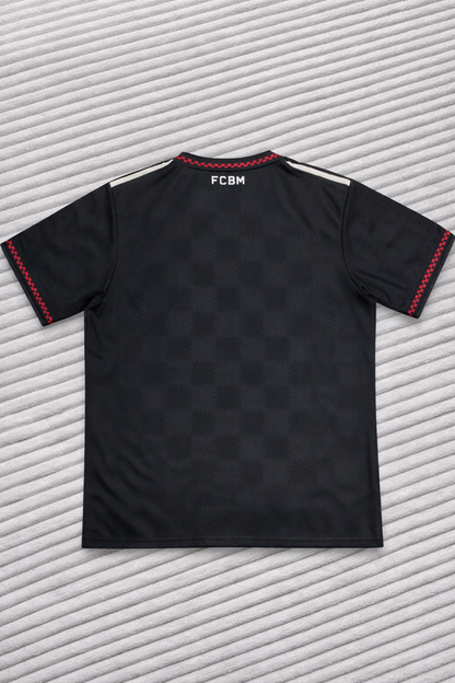 URBXN Black Street Jersey – Premium Embroidered Summer